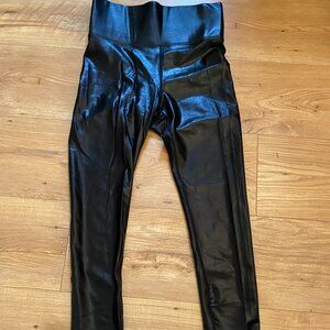 Knix vegan leather leggings